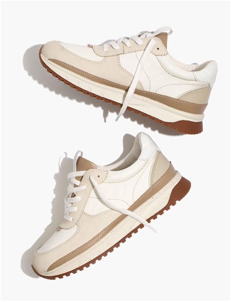 neutral colored sneakers for women.